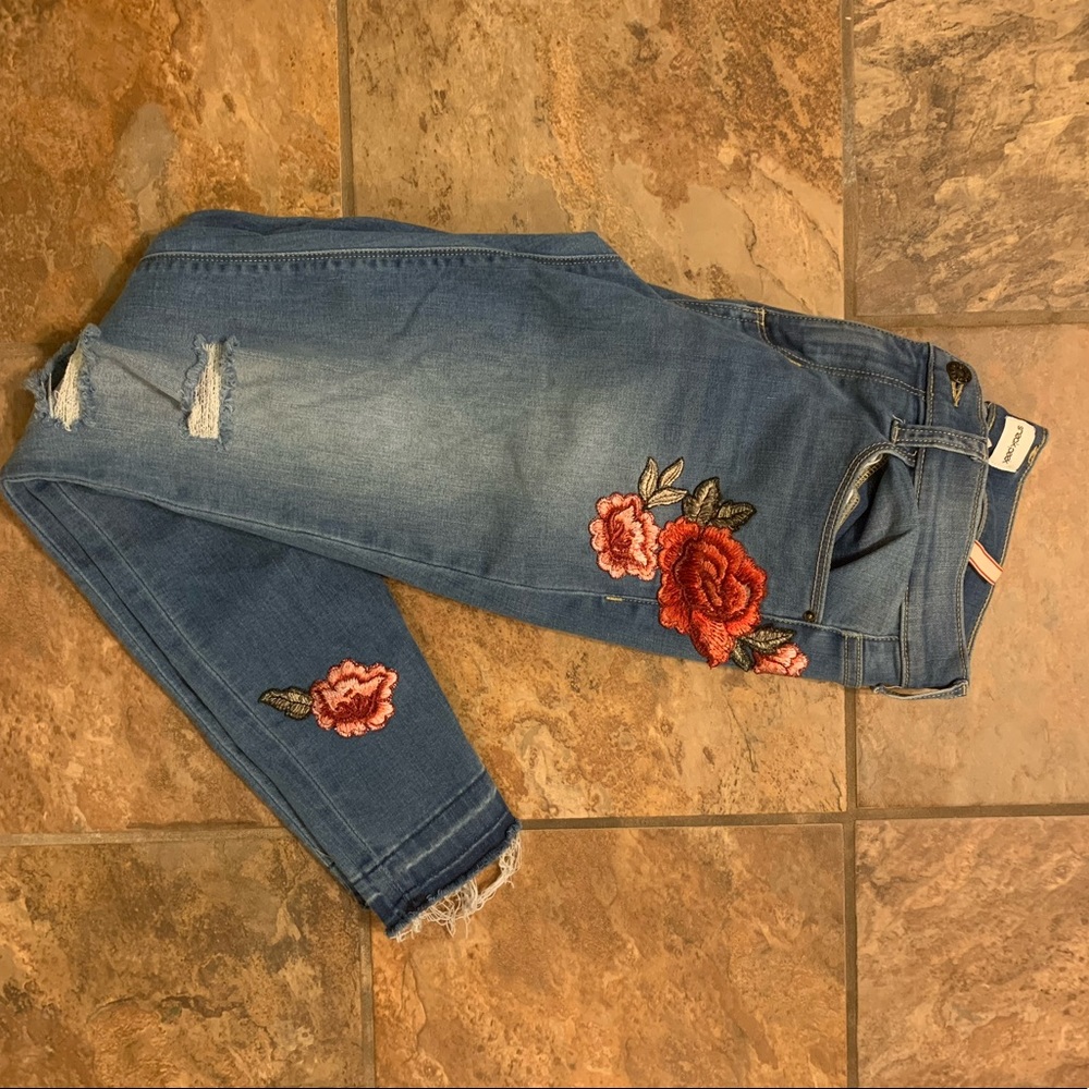 Embroidered Jeans